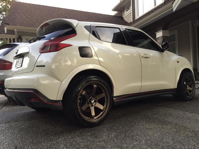 photo 6 Nissan Juke custom wheels Avid1 AV06 18x9.5, ET +22, tire size 265/35 R18. x ET