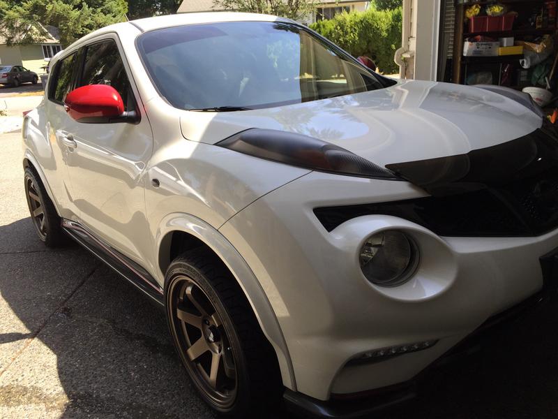 photo 8 Nissan Juke custom wheels Avid1 AV06 18x9.5, ET +22, tire size 265/35 R18. x ET