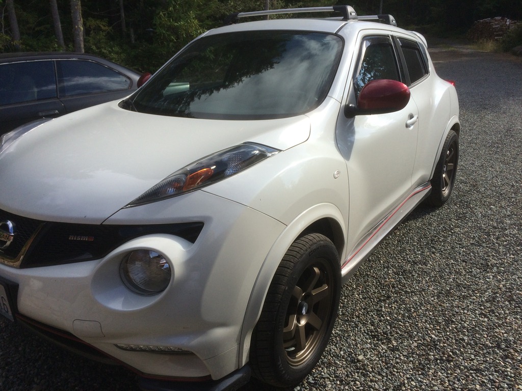 photo 1 Nissan Juke custom wheels 17x8.0, ET +35, tire size 245/50 R17. x ET