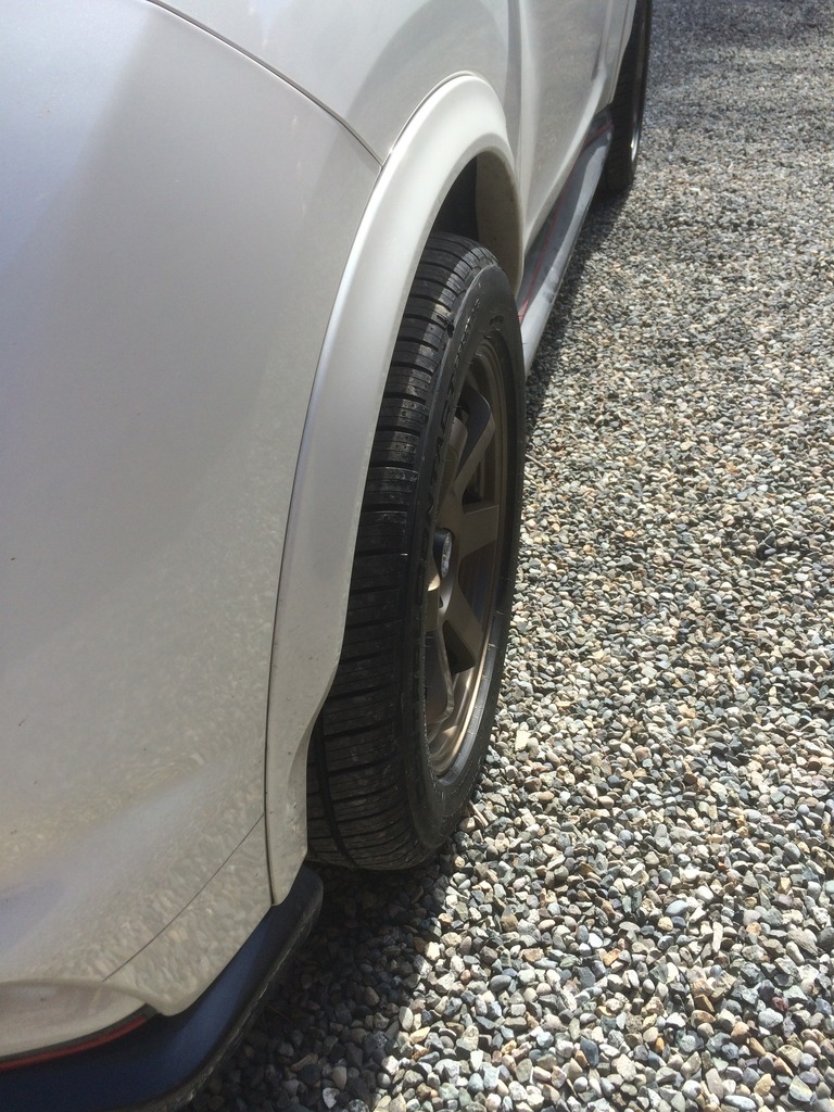 photo 4 Nissan Juke custom wheels 17x8.0, ET +35, tire size 245/50 R17. x ET