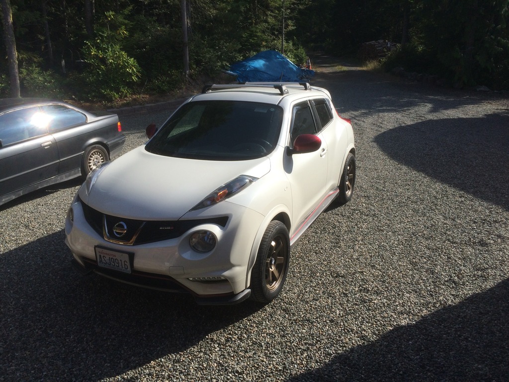 photo 5 Nissan Juke custom wheels 17x8.0, ET +35, tire size 245/50 R17. x ET