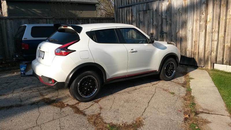 photo 2 Nissan Juke custom wheels   16x, ET , tire size 215/60 R16. x ET 