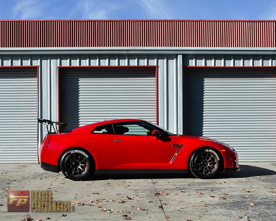 photo 2 Nissan GT-R custom wheels Volk ZE40 18x10.0, ET +35, tire size X R18. x ET 