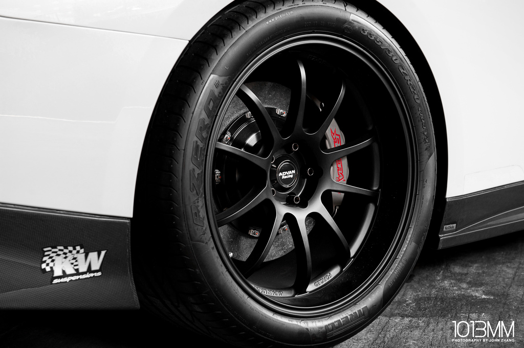 photo 1 Nissan GT-R custom wheels Advan RZ-DF 20x10.0, ET +35, tire size X R20. 20x12.0 ET+20