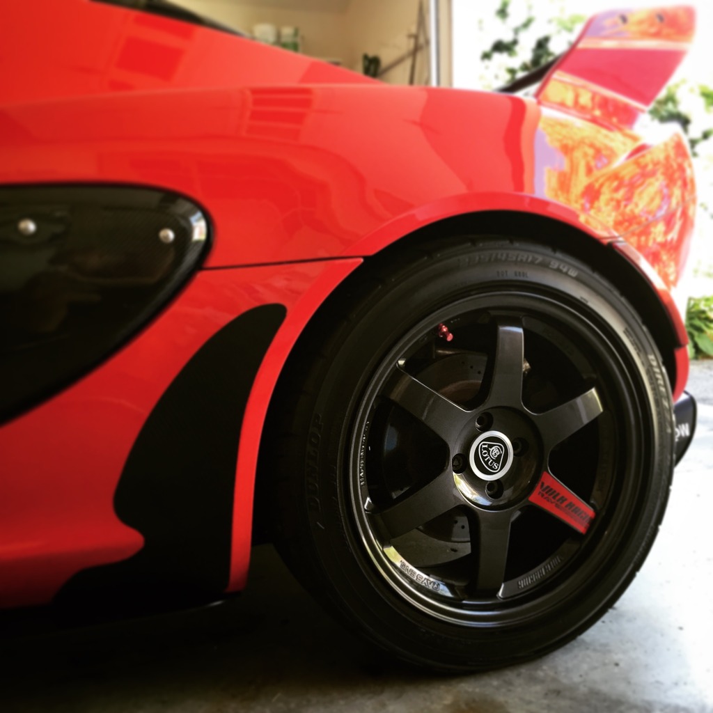 photo 1 Lotus  Exige custom wheels Rays Engineering TE-37SL 16x7.5, ET +35, tire size X R16. 17x8.5 ET+33 