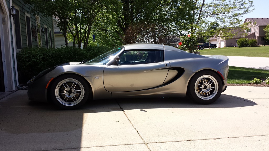photo 1 Lotus Elise custom wheels Enkei RPF1 16x7.0, ET , tire size X R16. 16x8.0 ET 