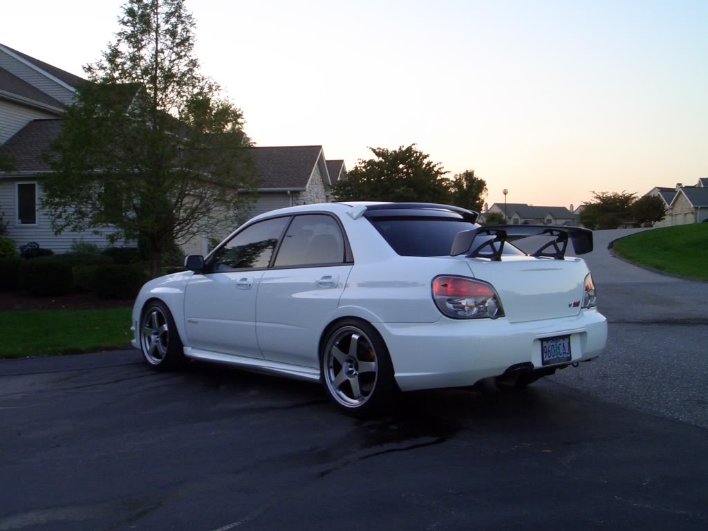 photo 3 Subaru Impreza custom wheels Rota P45F 18x8.5, ET +35, tire size X R18. x ET 