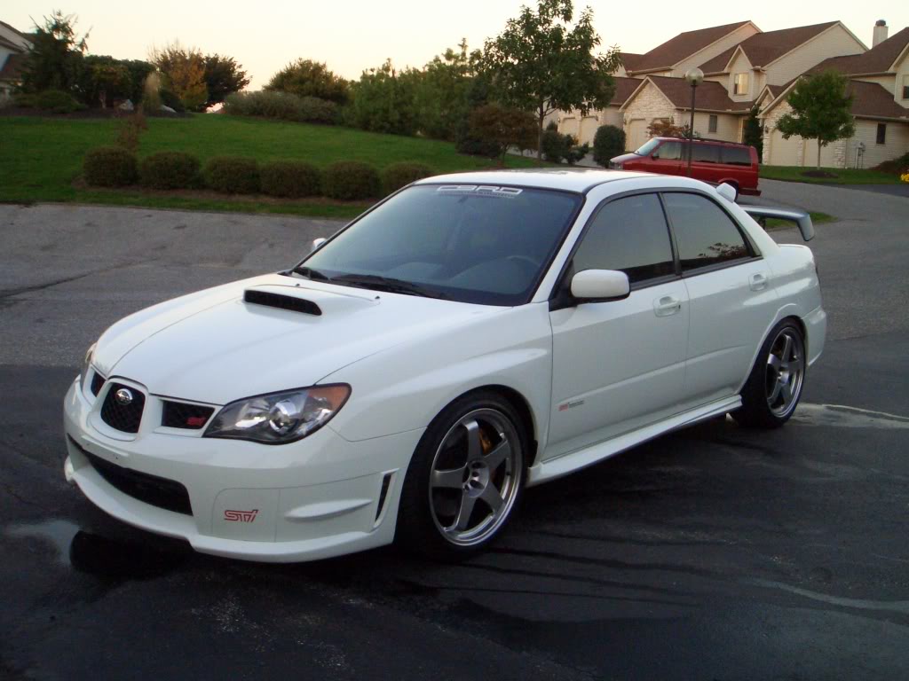 photo 1 Subaru Impreza custom wheels Rota P45F 18x8.5, ET +35, tire size X R18. x ET 