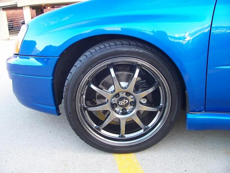 photo 1 Subaru Impreza custom wheels Rota P1 18x8.0, ET , tire size X R18. x ET 