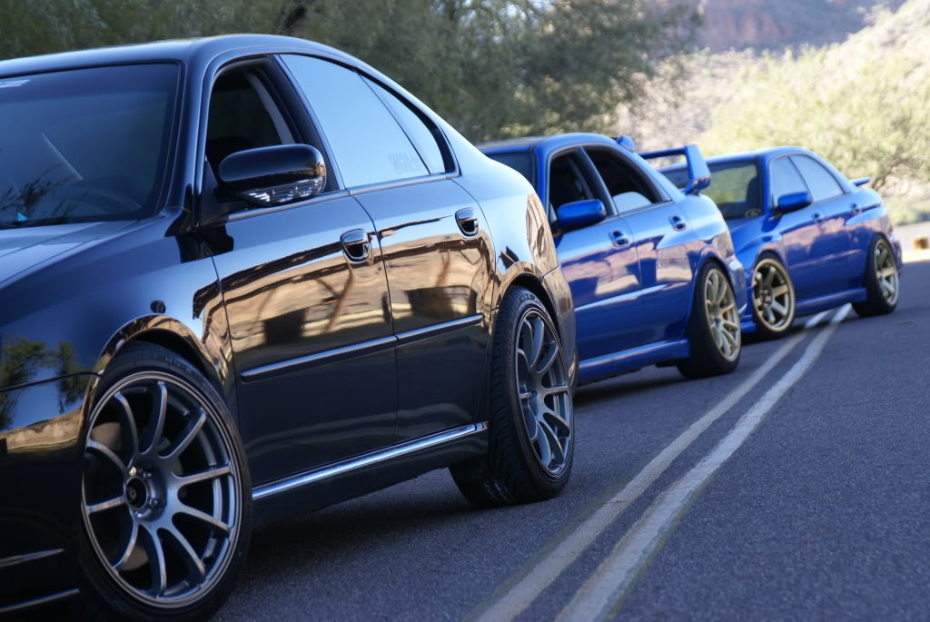 photo 1 Subaru Legacy custom wheels Rota G-Force 18x9.0, ET +35, tire size X R18. x ET