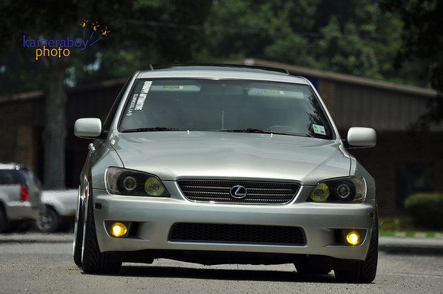 photo 2 Lexus IS 300 custom wheels Rays LMGT4 18x8.5, ET +25, tire size 225/40 R18. 18x9.5 ET+30