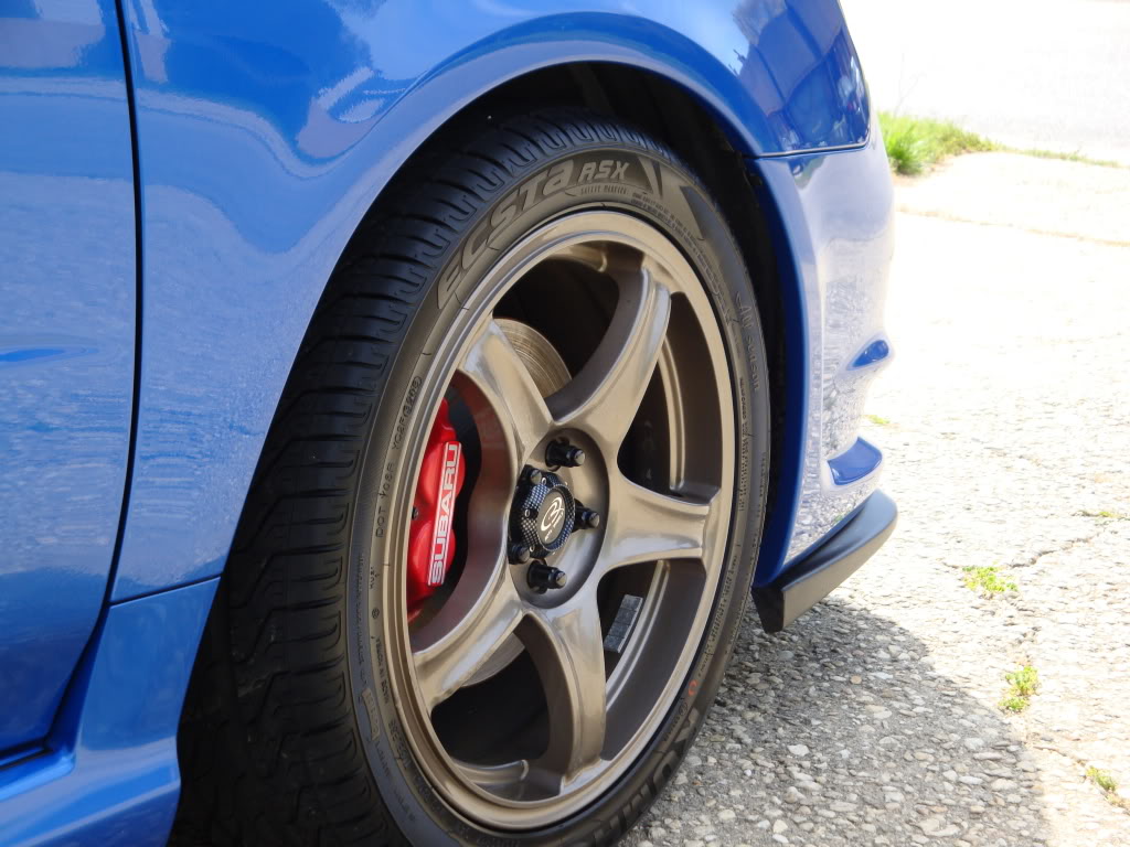 photo 1 Subaru Impreza custom wheels Rota Action 17x7.5, ET , tire size 235/40 R17. x ET 