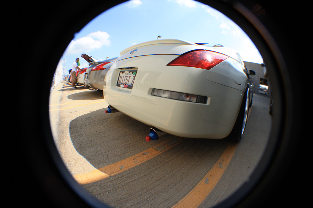 photo 3 Nissan 350Z custom wheels Rays Engineering Volk Racing GT-S 19x9.5, ET +14, tire size 235/35 R19. 19x10.5 ET-7 245/35 R19