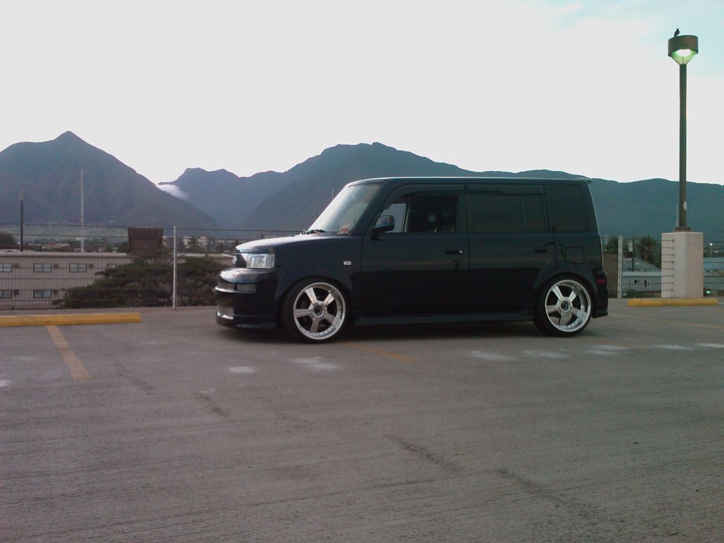 photo 1 Scion xB custom wheels Weds Bvillens Ventus 18x8.5, ET +19, tire size 215/35 R18. 18x9.5 ET+12 225/35 R18