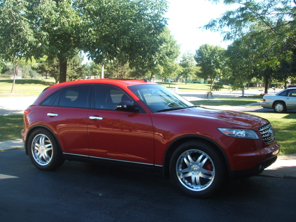 photo 1 Infiniti FX35 custom wheels TSW Zandvoort 20x8.5, ET , tire size X R20. x ET