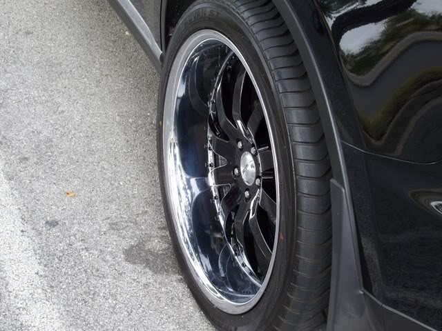 photo 1 Infiniti FX35 custom wheels Sevas S10 22x9.0, ET , tire size 265/40 R22. 22x10.5 ET 295/35 R22