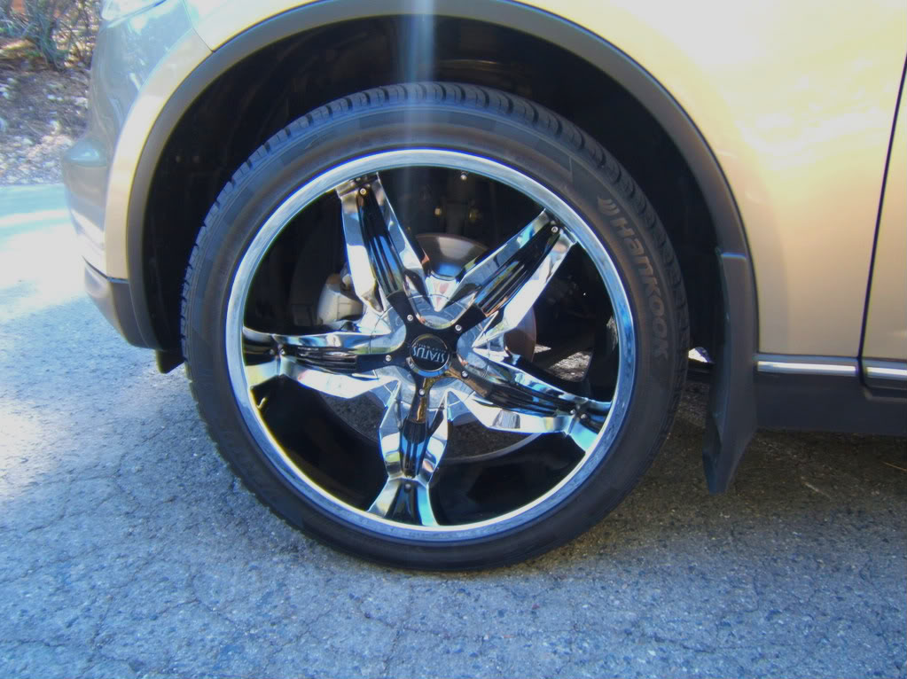 photo 1 Infiniti FX35 custom wheels STATUS 22x9.0, ET +15, tire size 265/40 R22. x ET