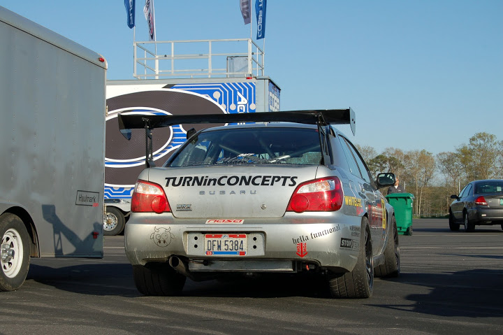 photo 2 Subaru Impreza WRX custom wheels Rota  18x9.5, ET +45, tire size 275/35 R18. x ET 