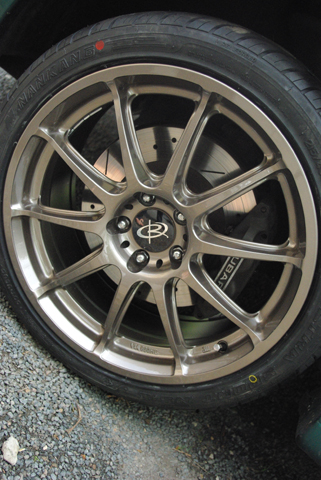photo 3 Subaru Impreza custom wheels Rota GRA 17x, ET +48, tire size X R17. x ET 