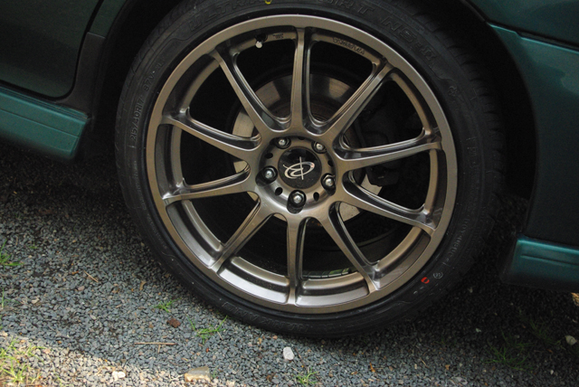 photo 1 Subaru Impreza custom wheels Rota GRA 17x, ET +48, tire size X R17. x ET 