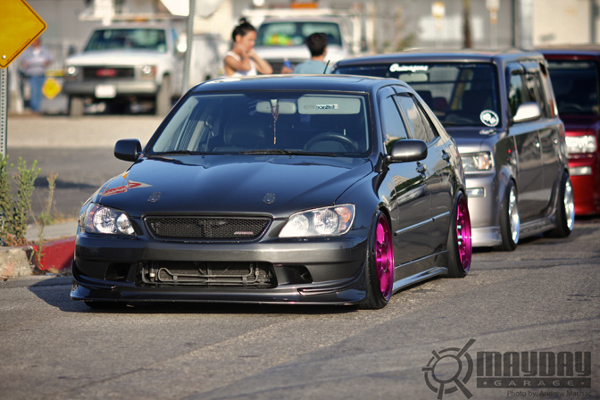 photo 1 Lexus IS 300 custom wheels Enkei Rpf1 18x8.5, ET +20, tire size 215/35 R18. 18x9.5 ET+25 225/40 R18