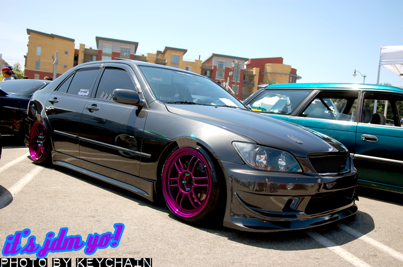 photo 2 Lexus IS 300 custom wheels Enkei Rpf1 18x8.5, ET +20, tire size 215/35 R18. 18x9.5 ET+25 225/40 R18