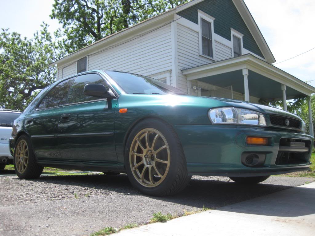 photo 1 Subaru Impreza custom wheels Rota G-Force 17x7.5, ET +48, tire size X R17. x ET 