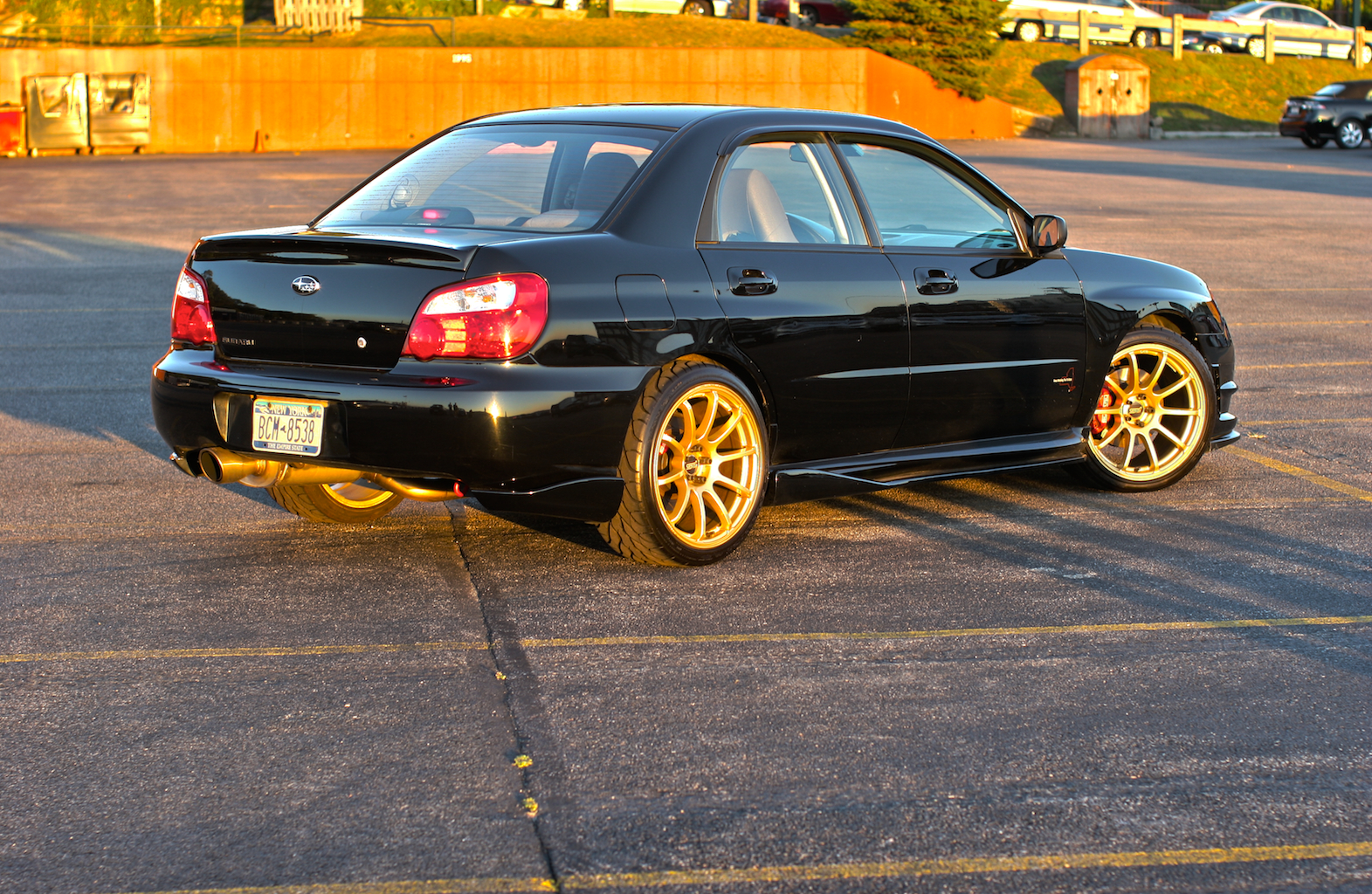 photo 5 Subaru Impreza custom wheels Rota G-Force 18x9.0, ET +35, tire size 245/35 R18. x ET 