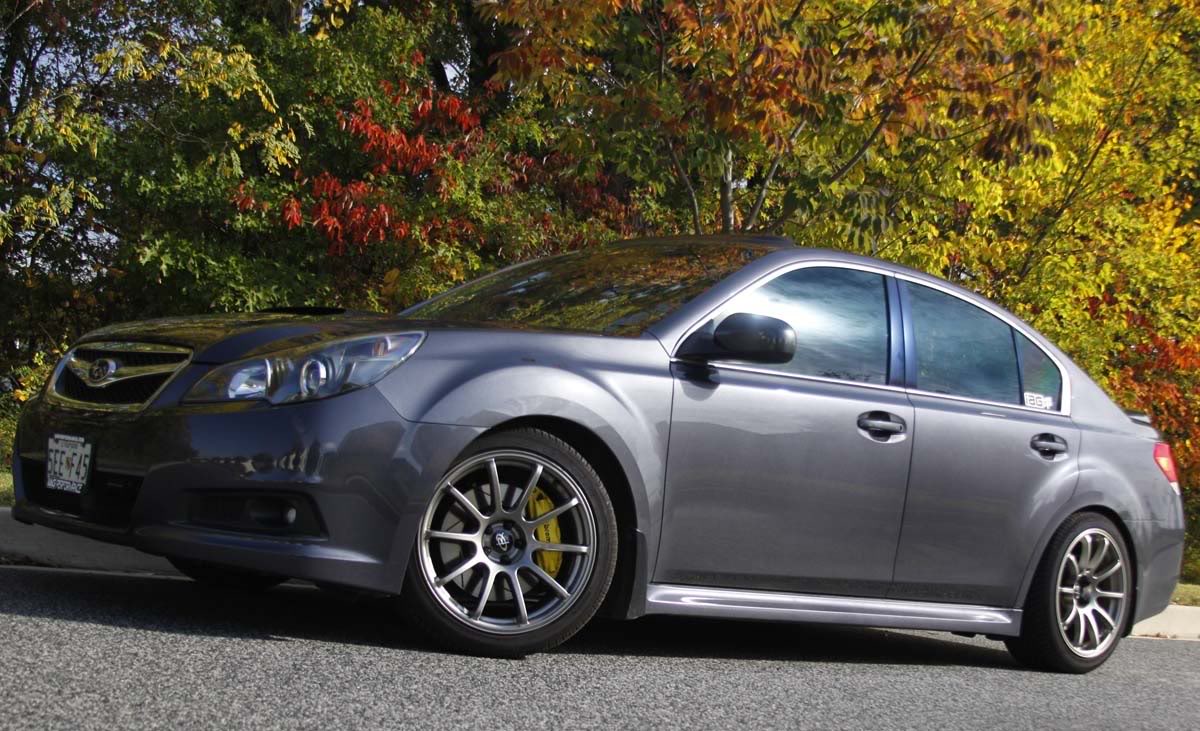 photo 2 Subaru Legacy custom wheels Rota G-Force 18x9.0, ET +35, tire size X R18. x ET