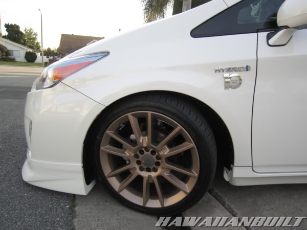 photo 1 Toyota Prius custom wheels FIVE AXIS S6:F 18x7.5, ET +40, tire size 225/40 R18. x ET+35 