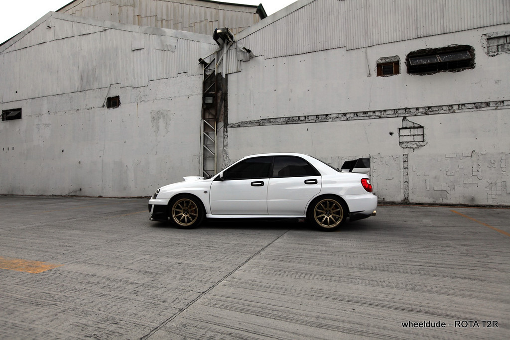 photo 5 Subaru Impreza custom wheels Rota T2R 18x9.5, ET +38, tire size 245/40 R18. x ET