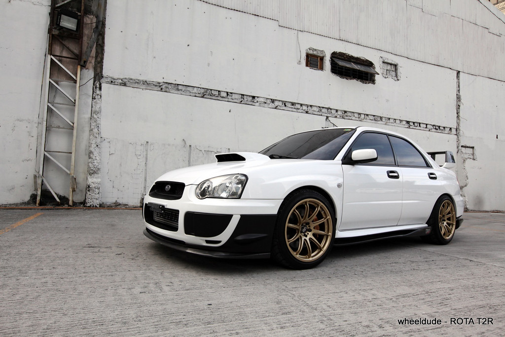 photo 6 Subaru Impreza custom wheels Rota T2R 18x9.5, ET +38, tire size 245/40 R18. x ET