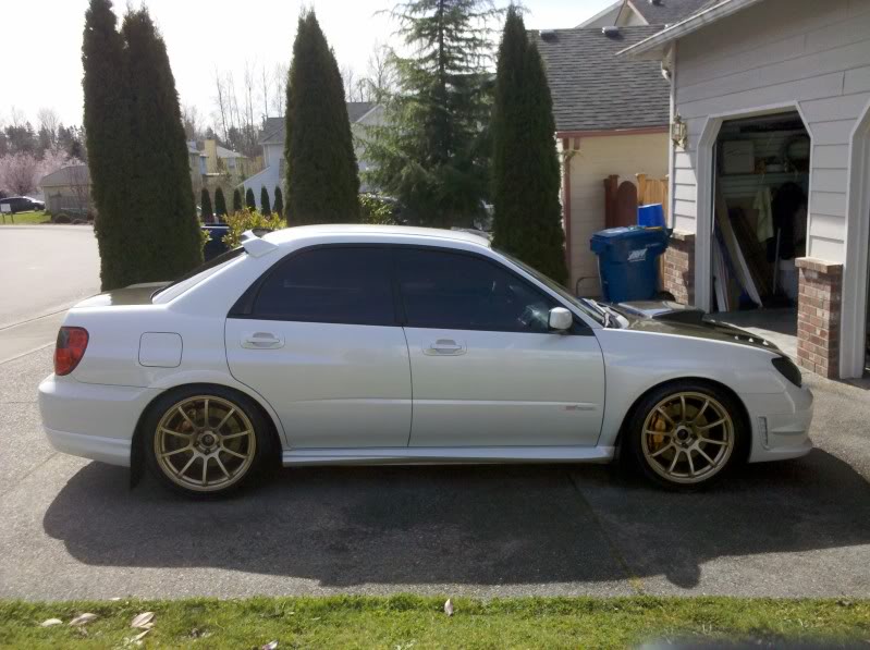photo 2 Subaru Impreza custom wheels Rota G-Force 18x9.0, ET , tire size X R18. x ET 