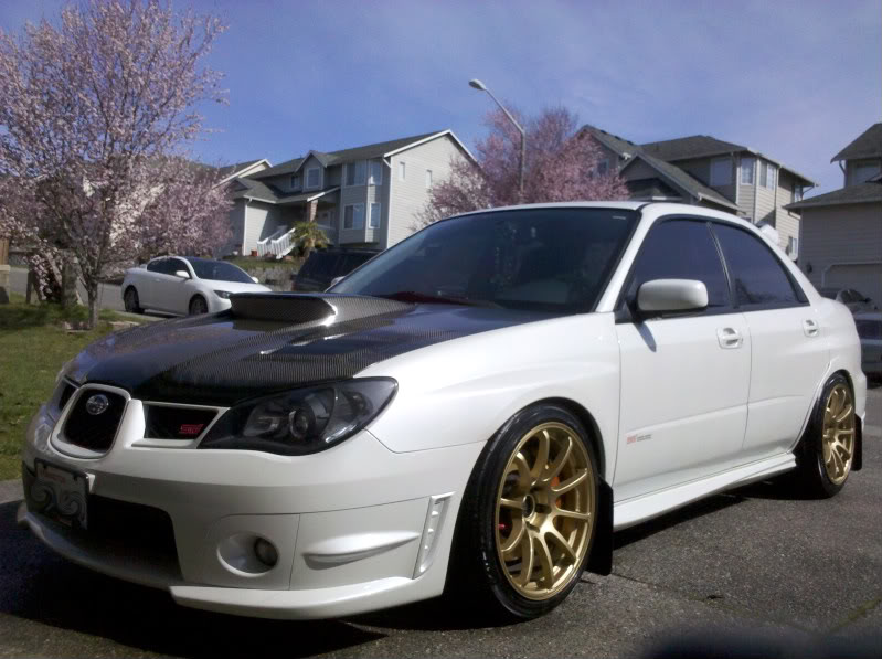 photo 1 Subaru Impreza custom wheels Rota G-Force 18x9.0, ET , tire size X R18. x ET 