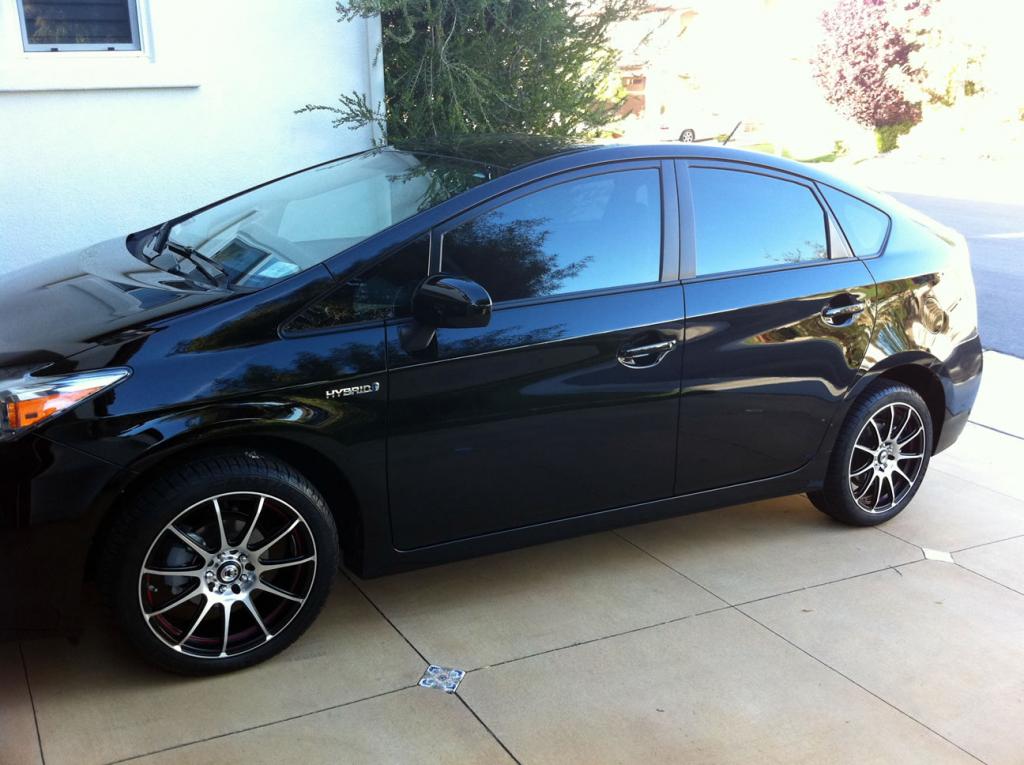 photo 3 Toyota Prius custom wheels Konig Zero-In 17x7.0, ET +40, tire size X R17. x ET