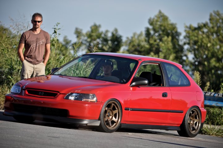 photo 12 Honda Civic custom wheels Rota Grid Offroad 16x8.0, ET +20, tire size 205/40 R16. 16x8.0 ET+10 