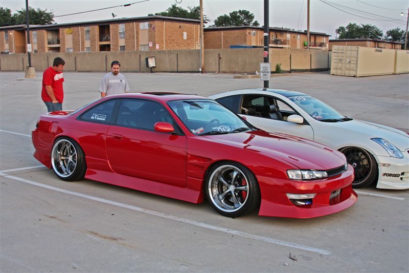 photo 1 Nissan S14 custom wheels WORK Wheels VS-KF 18x9.5, ET -10, tire size 225/40 R18. 18x11.0 ET-20 255/35 R18