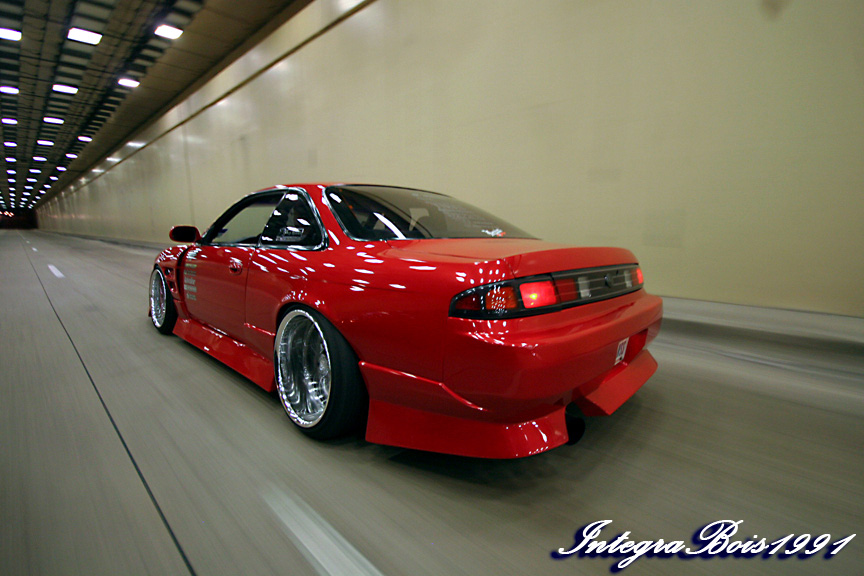 photo 5 Nissan S14 custom wheels WORK Wheels VS-KF 18x9.5, ET -10, tire size 225/40 R18. 18x11.0 ET-20 255/35 R18