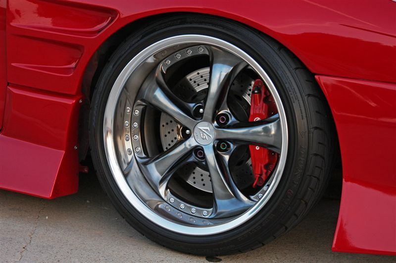 photo 7 Nissan S14 custom wheels WORK Wheels VS-KF 18x9.5, ET -10, tire size 225/40 R18. 18x11.0 ET-20 255/35 R18