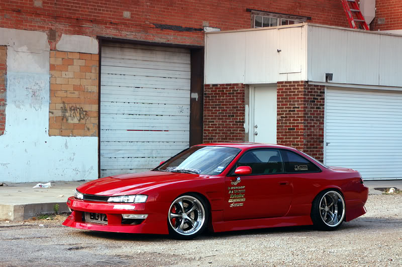 photo 10 Nissan S14 custom wheels WORK Wheels VS-KF 18x9.5, ET -10, tire size 225/40 R18. 18x11.0 ET-20 255/35 R18