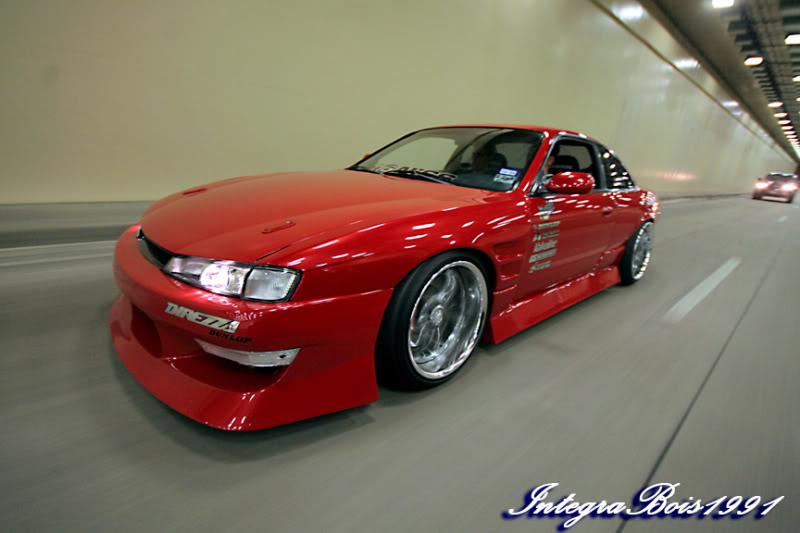 photo 11 Nissan S14 custom wheels WORK Wheels VS-KF 18x9.5, ET -10, tire size 225/40 R18. 18x11.0 ET-20 255/35 R18