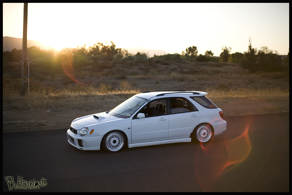 photo 11 Subaru Impreza WRX custom wheels BBS RS 316 17x8.5, ET +31, tire size 215/40 R17. x ET 