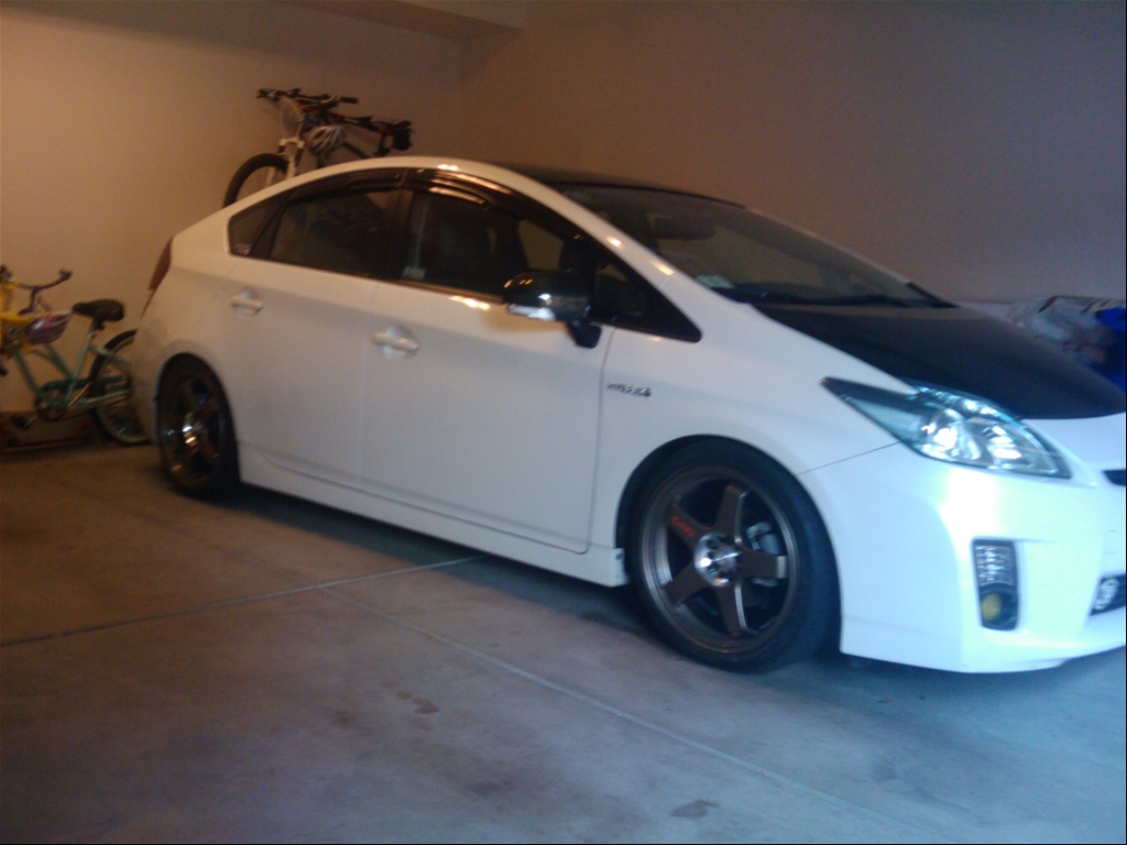 photo 4 Toyota Prius custom wheels Tom TN-06 18x7.5, ET +38, tire size 215/40 R18. x ET