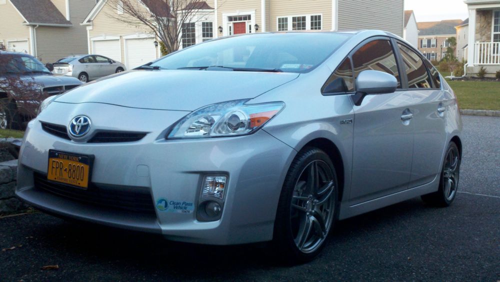 photo 3 Toyota Prius custom wheels Advan T5 18x7.5, ET +48, tire size 235/35 R18. x ET