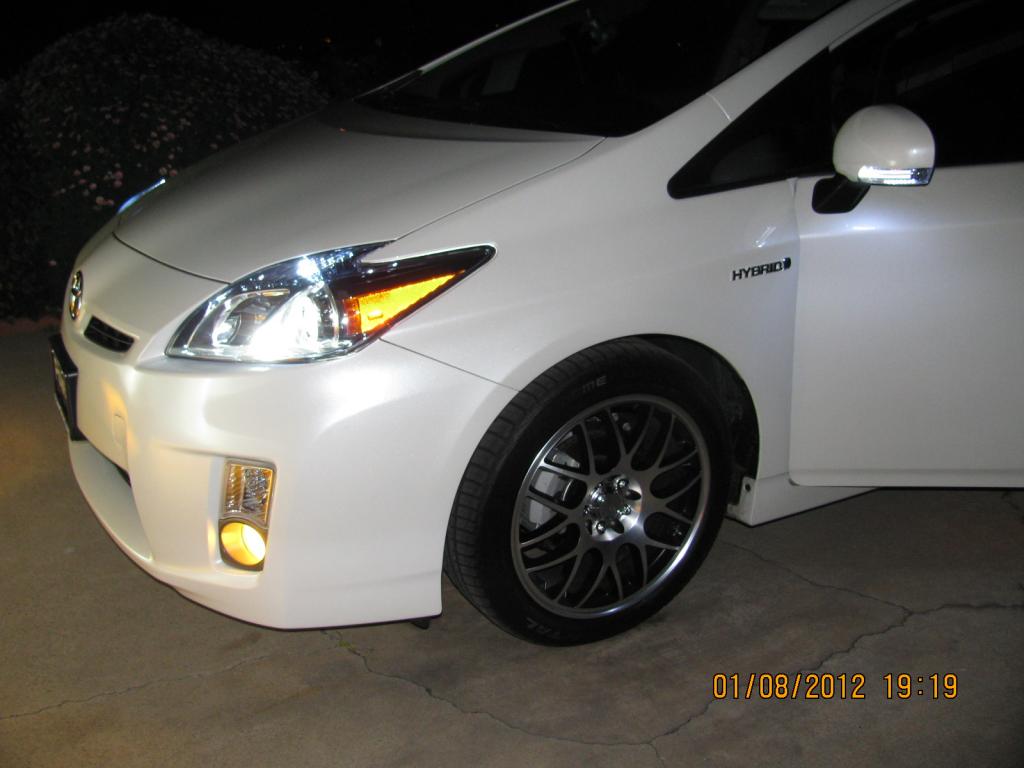 photo 1 Toyota Prius custom wheels DR 34 17x7.5, ET +45, tire size 225/45 R17. x ET 
