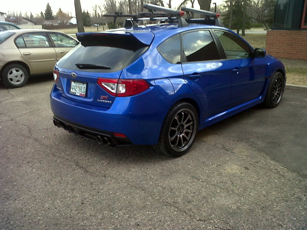 photo 1 Subaru Impreza custom wheels Rota DPT 18x9.5, ET +44, tire size 265/35 R18. x ET