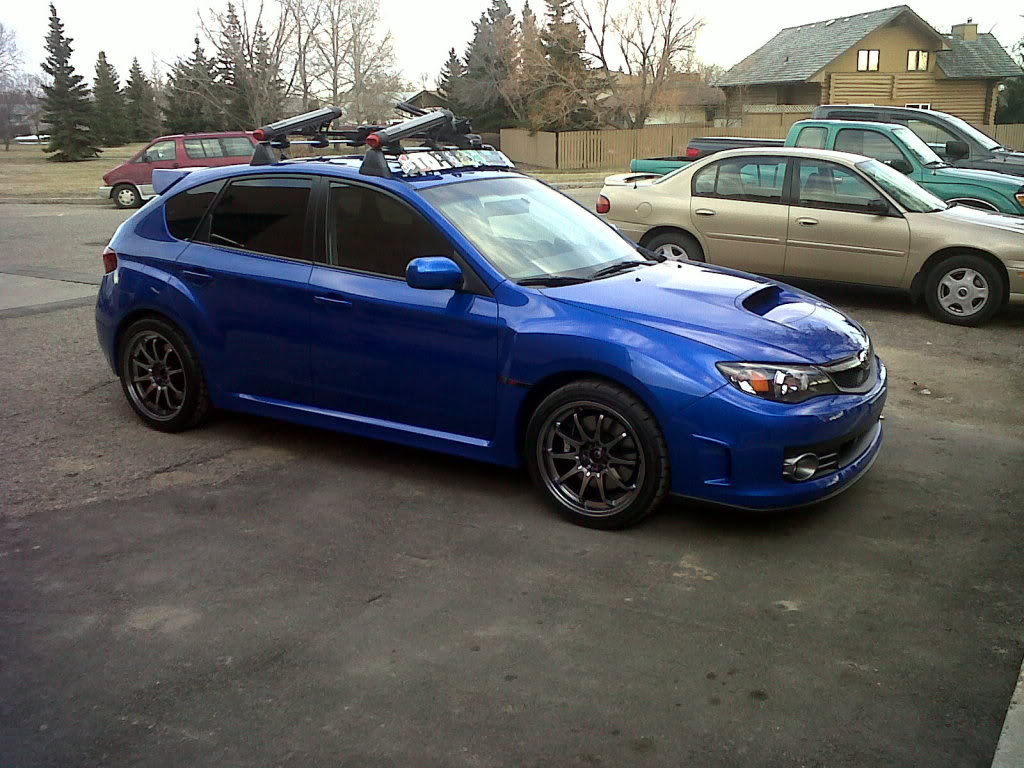 photo 3 Subaru Impreza custom wheels Rota DPT 18x9.5, ET +44, tire size 265/35 R18. x ET
