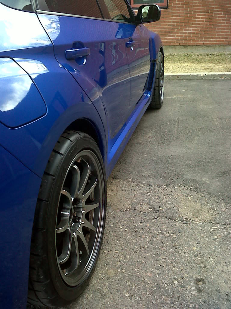 photo 2 Subaru Impreza custom wheels Rota DPT 18x9.5, ET +44, tire size 265/35 R18. x ET