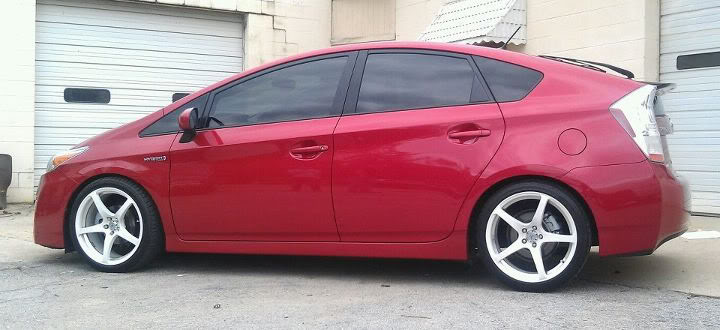 photo 2 Toyota Prius custom wheels Advan Kruezer V 18x, ET , tire size 225/40 R18. x ET 