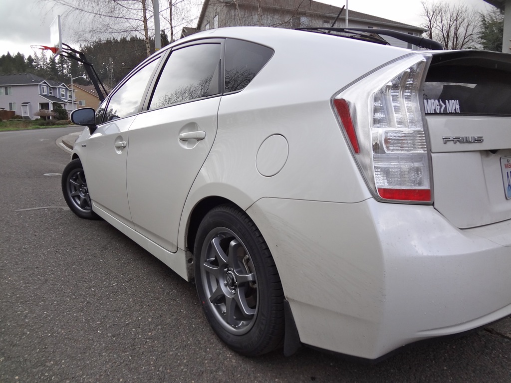 photo 7 Toyota Prius custom wheels Montegi MR125 16x7.0, ET +40, tire size 205/55 R16. x ET 
